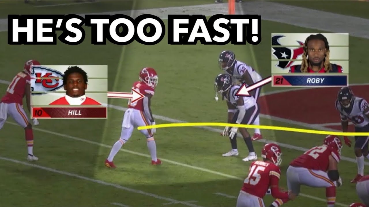 Tyreek Hill vs Bradley Roby (2020) WR vs CB