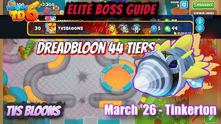 Elite Dreadbloon Tinkerton Boss Ranked BTD6