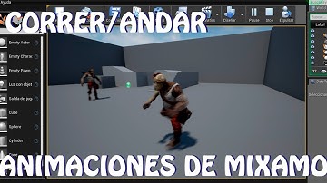 Unreal Engine 4: Tutorial Correr/Andar animaciones con Mixamo (español)