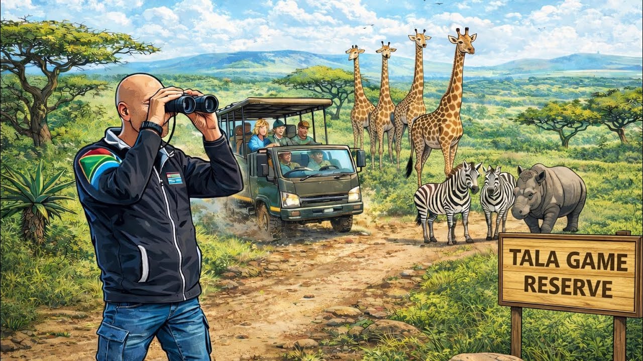 Durban ☆ Safari im Tala Game Reserve , 03.12.2025, Kreuzfahrt mit AIDAstella