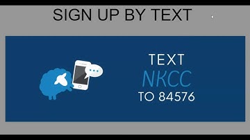 How to sign up for Flocknote by Text