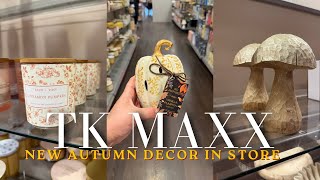 New in TK MAXX | NEW AUTUMN HOME DECOR IN STORE 🍂