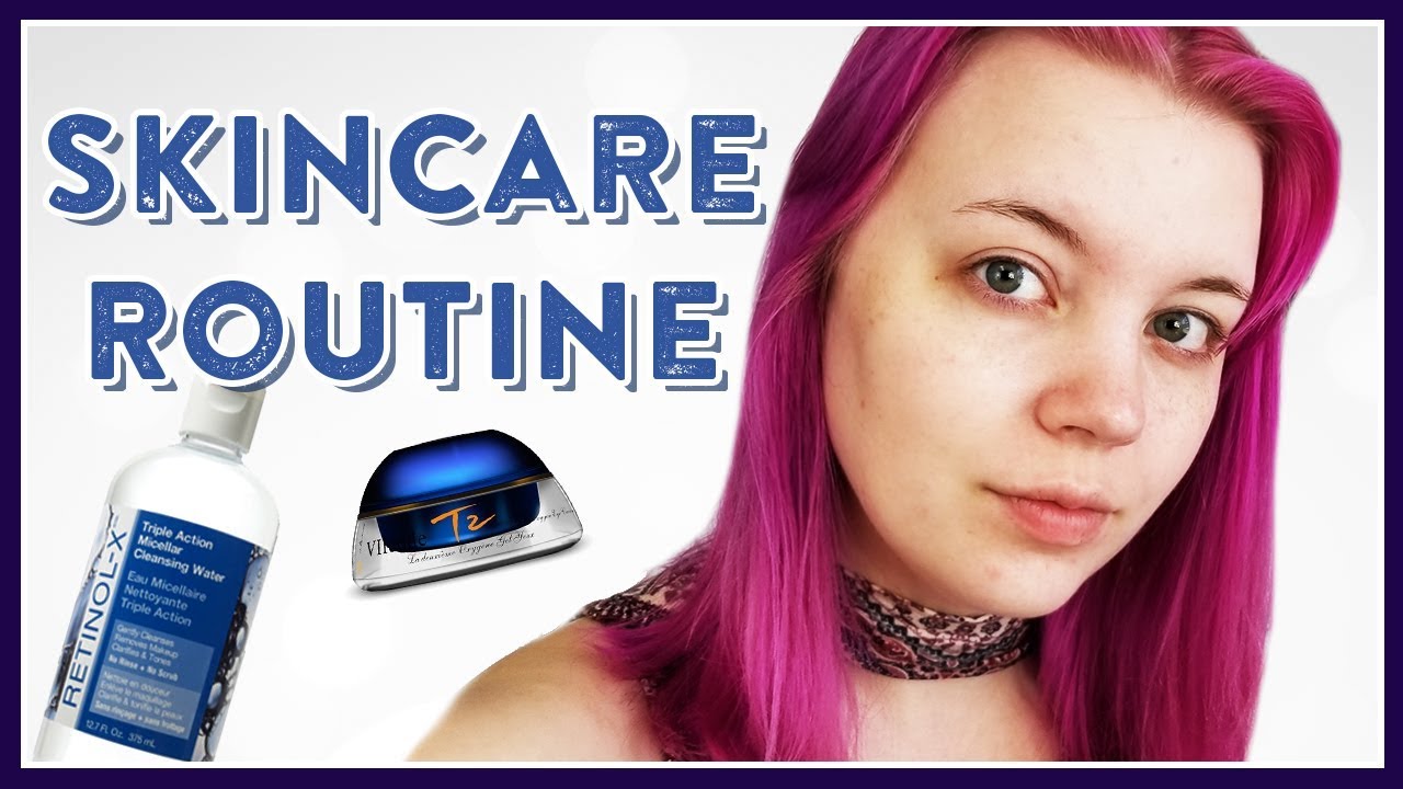 EVERYDAY SKIN CARE ROUTINE FOR DRY SKIN - YouTube