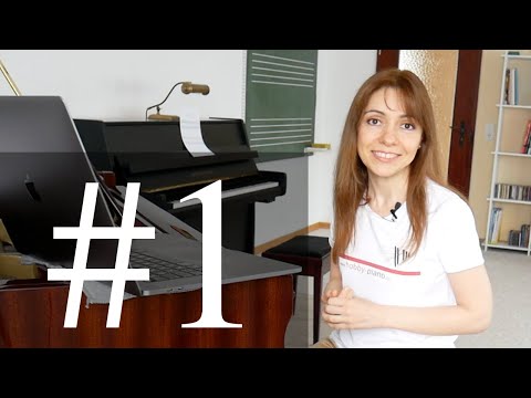 Klavier lernen für Erwachsene ( 1 ) - die richtige Sitzposition