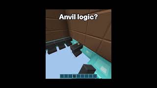 Minecraft Logic!☠️ #minecraft #shorts