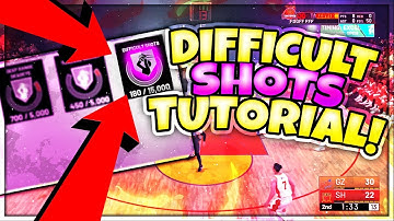 HOW TO GET DIFFICULT SHOTS IN NBA 2K19! 😱 FASTEST METHOD TO UNLOCK DIFFICULT SHOTS IN 2K19!
