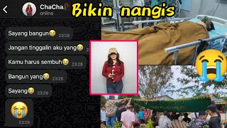 CHAT WA SEDIH TIGA HARI SEBELUM MENINGGAL DUNIA ~ Perjuangan Laki laki yang tidak di hargai