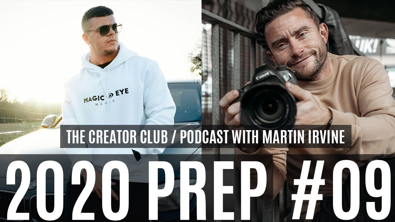 2020 PREP #09 / WHO IS MAGIC EYE MEDIA? / HOW I GOT STARTED / PODCAST WITH MARTIN IRVINE