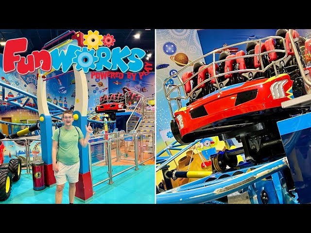 Fun Works - Yas Mall Abu Dhabi Vlog January 2024 class=