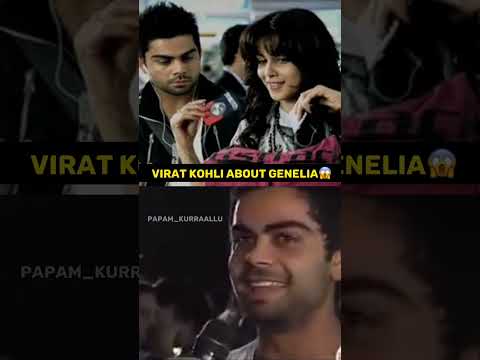 Virat Kohli about