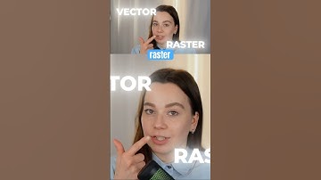Vector vs Raster 🌎 What’s the difference? #gis #vectordata #raster #shorts