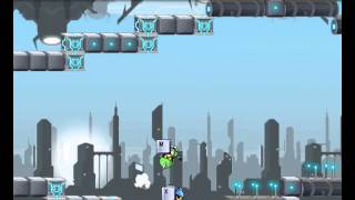 Punk and Cheese #8 - Gravity Guy (Flash Game) Let's Play - Father vs. Son