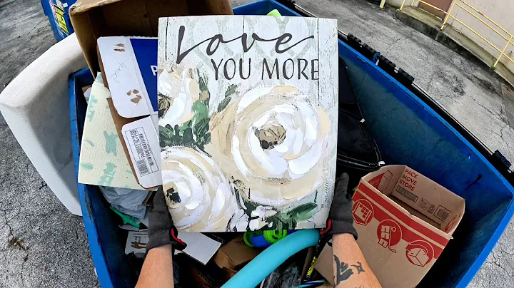 DUMPSTER DIVING & CURBSIDE SCRAPPING! - Having Fun In The Trash!