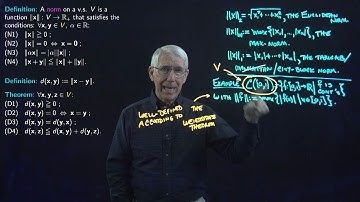 Lecture 18(C): Alternative Norms and Metrics
