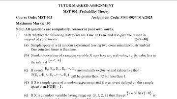 MST-003 PG Solved Assignment 2025 | IGNOU PG DIPLOMA Complete Assignment Solution 2k25 Video