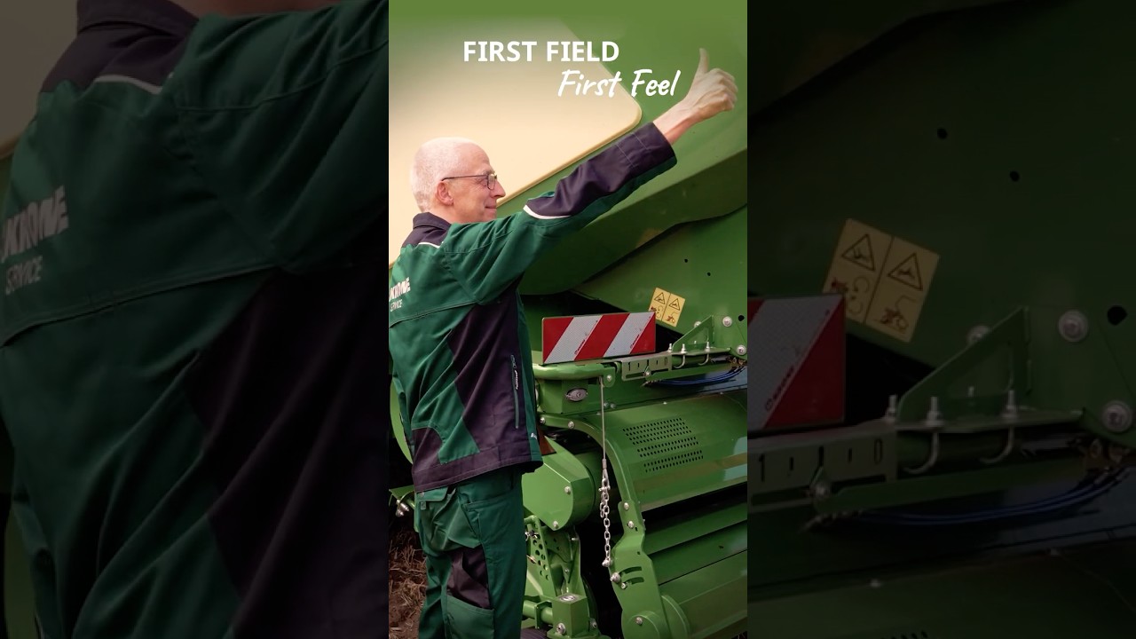 KRONE First field – first feel
