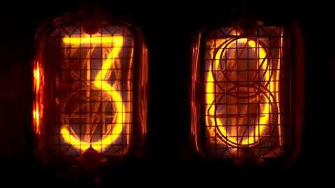 Backwards Coil Light Numbers Animation Motion Background Stock Video Footage Free For Editing