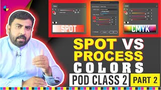 Famous SPOT COLOR vs PROCESS COLOR - What's The Difference in Printing? POD Class 2 Explained! (Part2) Net Worth
