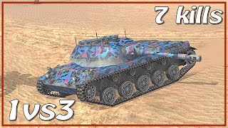 1v3 and 7 frags Ru 251 / WoT Blitz