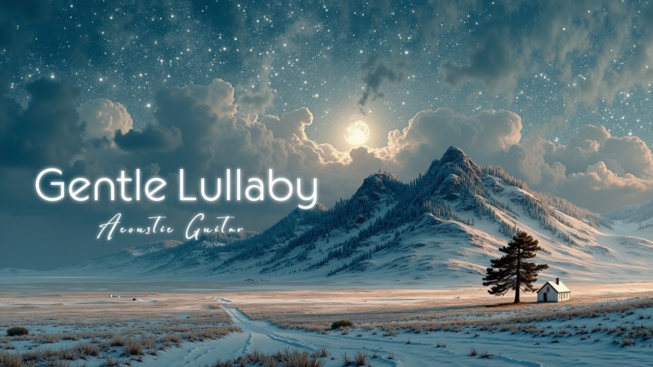 Гитарная Метель для Глубокого Сна | Уютные Зимние Мелодии и Расслабляющая Акустическая Ночь