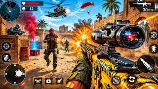 Survived the Most Dangerous Battlefield Mission! 💥 | FPS Commando War Game screenshot 1