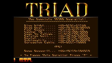 First Amiga Intro by Triad (Amiga Intro) 1991