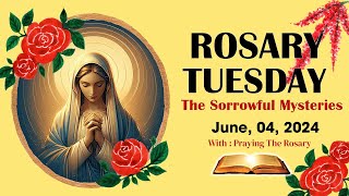 Rosary Tuesday🌹 Daily Holy Rosary I June 04, 2024 I The Sorrowful Mysteries