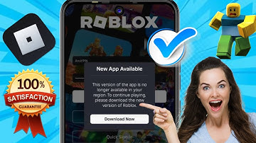 Fix Roblox "New App Available" - This Version is No Longer Available in Your Region" Problem