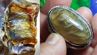 Mengolah bahan batu akik pandan sisik arwana ,kristal dan sudah lawas dari bahan