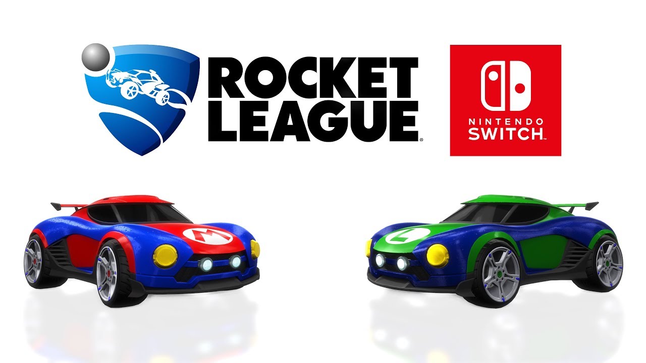 [Switch] Des véhicules exclusifs Mario, Luigi et Metroid pour Rocket League !