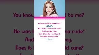 Rude Lyrics - Hearts2Hearts #hearts2hearts #h2h #stella #carmen #kpop #lyrics