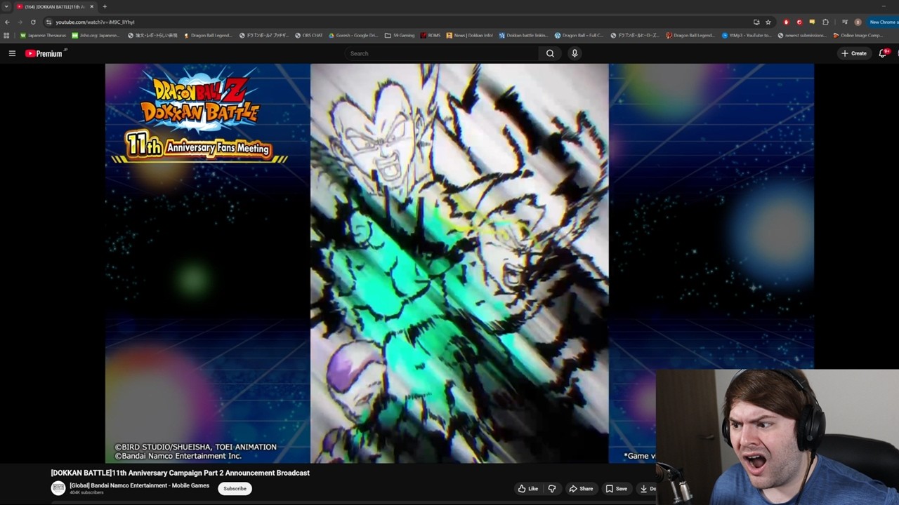 (Dokkan Battle) LIVE REACTION TO 11TH ANNIVERSARY PART 2 LR REVEAL!