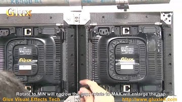 [www.gluxled.com] Glux TVsn Indoor Rental LED Display Screens Installation Demonstration