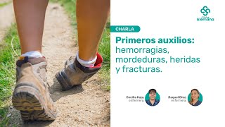 Primeros Auxilios: hemorragias, mordeduras, heridas y fracturas.  | Clínica Alemana