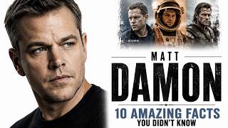 Super Shocking Facts About Matt Damon