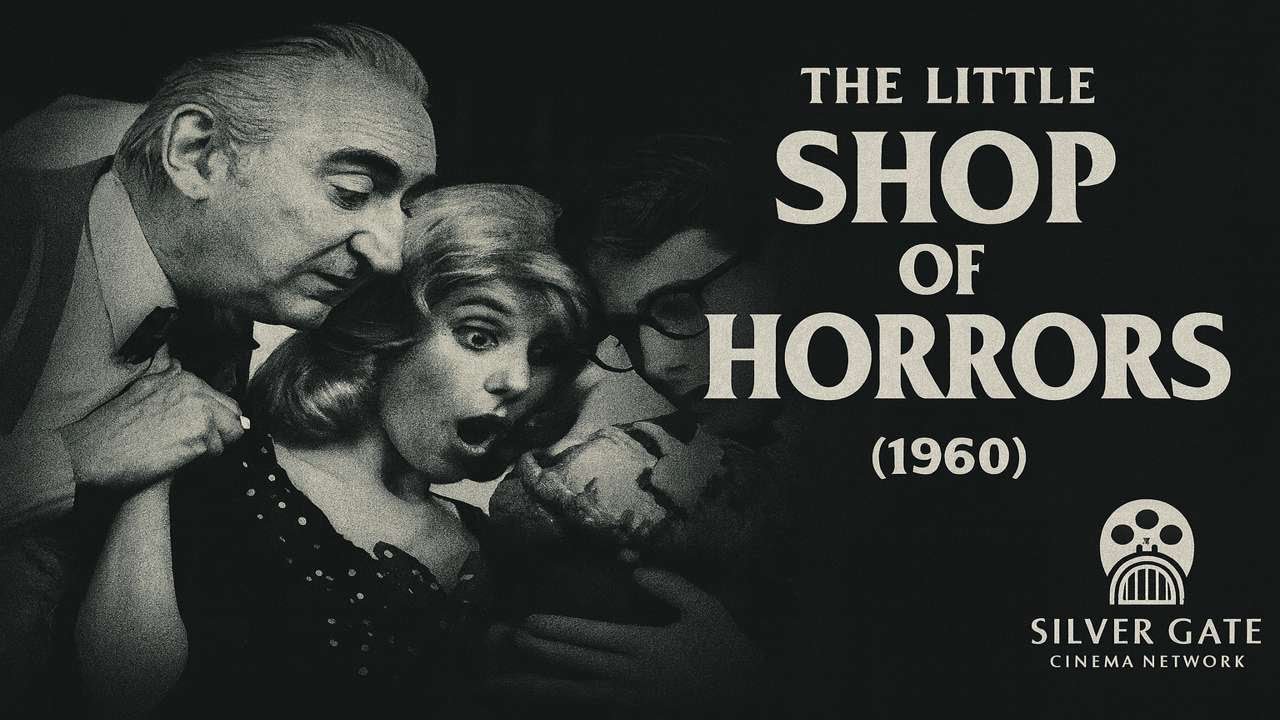 The Little Shop of Horrors (1960) | Full Classic Horror Comedy | Silver Gate Cinema