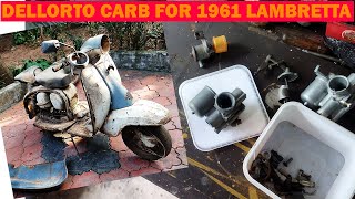Dellorto Carburettor For 1961 Lambretta Li 150
