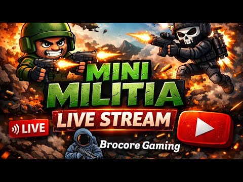 Mini Miltia Test Live stream |Mini Miltia |BrocoreGaming