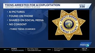 Iowa deputies arrest 3 teens for allegedly creating obscene images of juveniles using AI