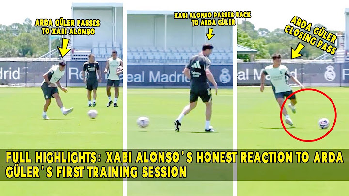 FULL HIGHLIGHTS: XABI ALONSO'S HONEST REACTION TO ARDA GÜLER'S FIRST TRAINING SESSION