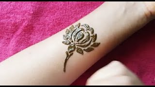 Beautiful lotus wrist tattoo | wrist tattoos for girls | simple mehndi tattoo | henna tattoo designs