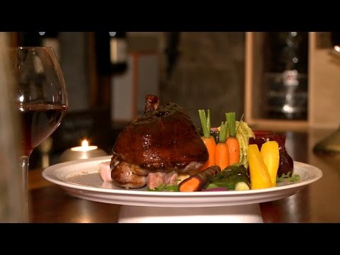 recette-:-jarret-de-porc-laqué-et-légumes-de-saison