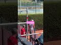 Masarova wins second set vs an angry Mintegi Del Olmo