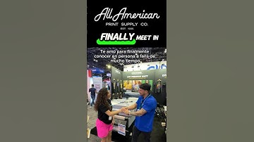 Pleasure meeting All American Print Supply #shorts #dtfprinting #business