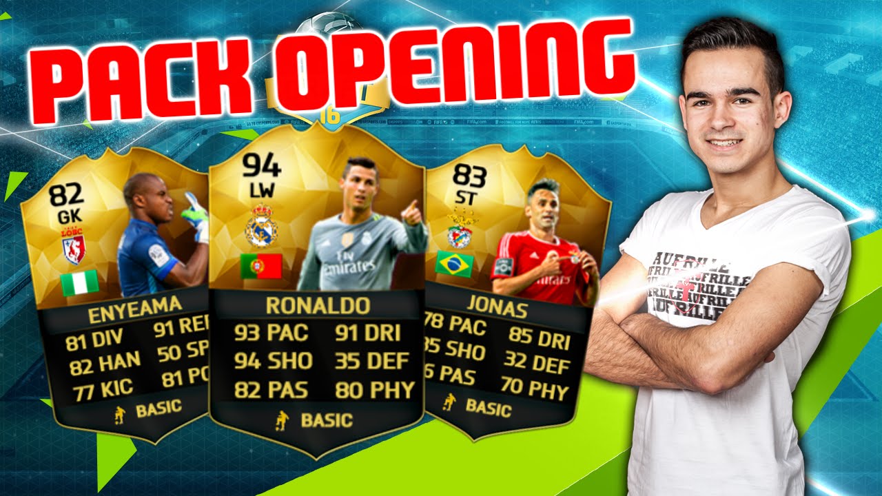 FIFA 16 : MEIN ERSTES PACK OPENING !! [FACECAM]
