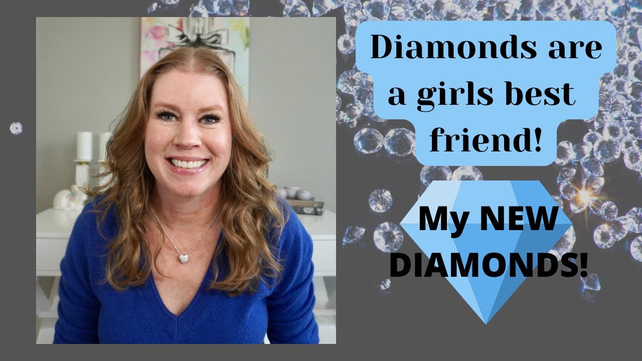 MY NEW DIAMOND JEWELRY!!! DIAMOND TENNIS BRACELET AND PAVE NECKLACE!💎💎💎