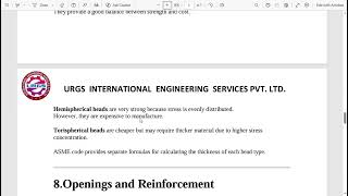 Pressure Vessel Design | ASME Section VIII Div 1 Overview