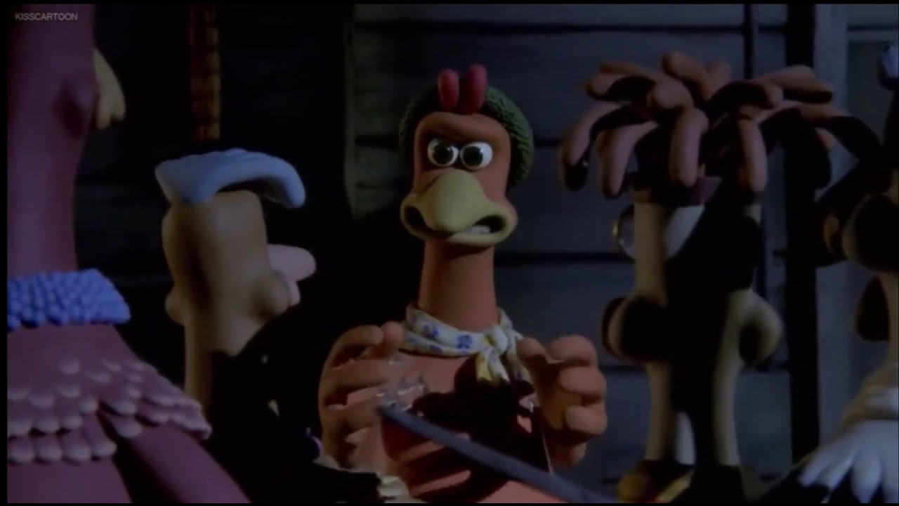 Chicken Run - setting up "the crate"