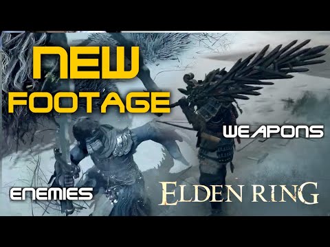 Elden Ring | ALL NEW Enemies and Weapons from Redbull Event & Trailer