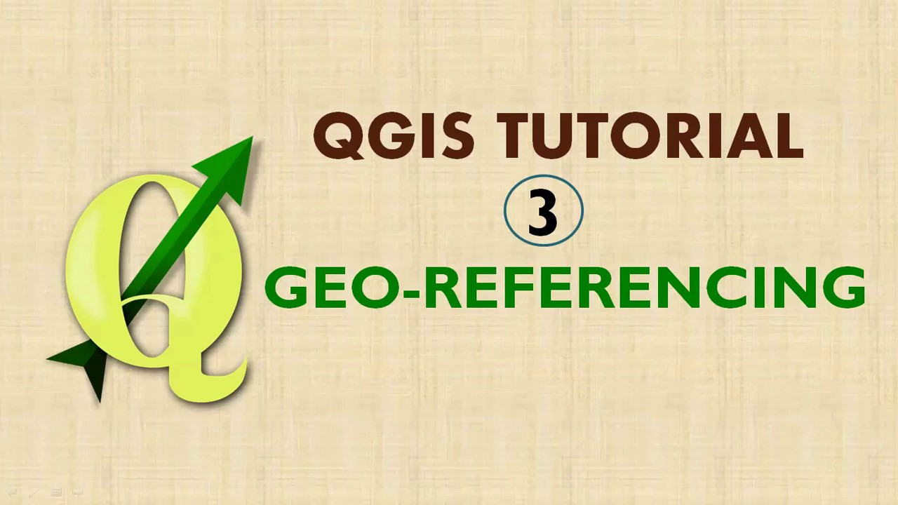 GEOREFERENCING IN QGIS | HOW TO GEOREFERENCE A RASTER IN QGIS - YouTube